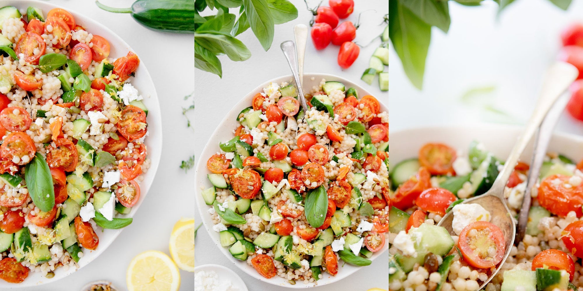Tomato Pearl Cous Cous Salad