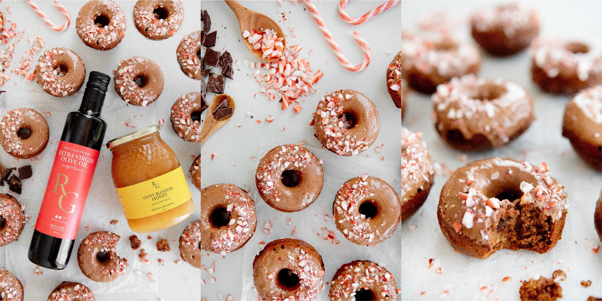 Christmas Chocolate Donuts