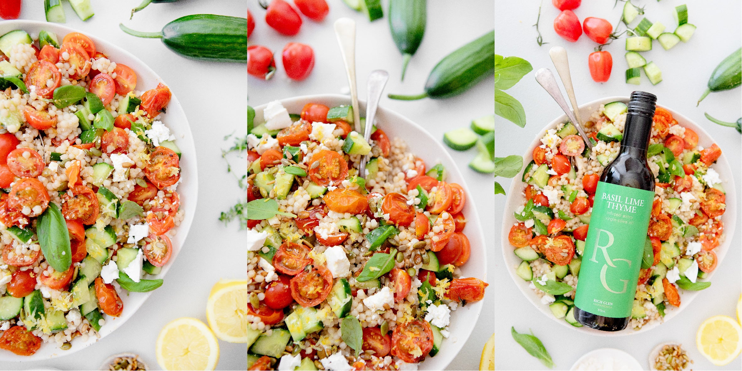 Tomato Pearl Cous Cous Salad Rich Glen Olive Estate