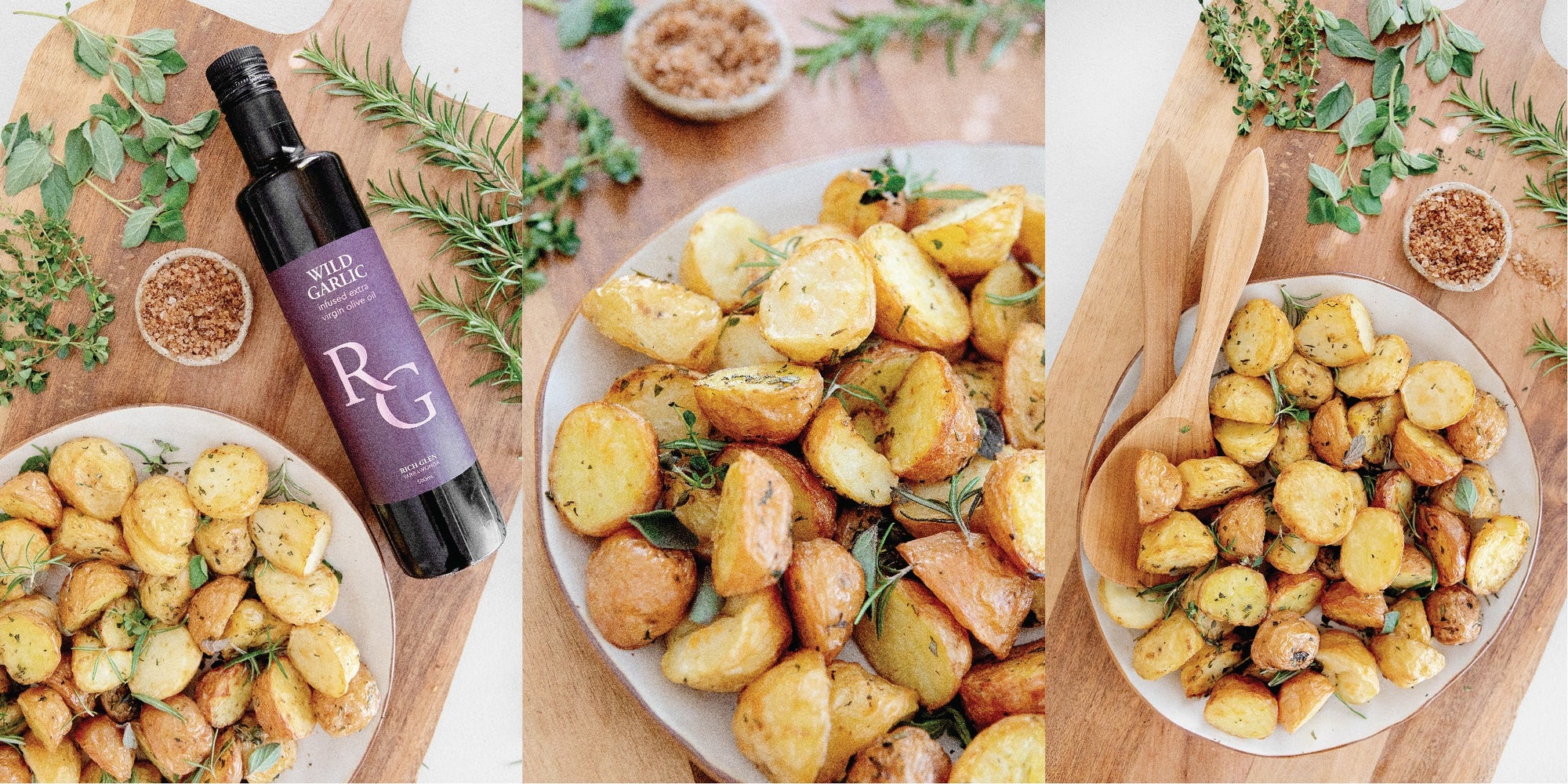 Crispy Herb Roast Potatoes