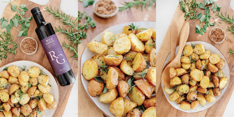 Crispy Herb Roast Potatoes