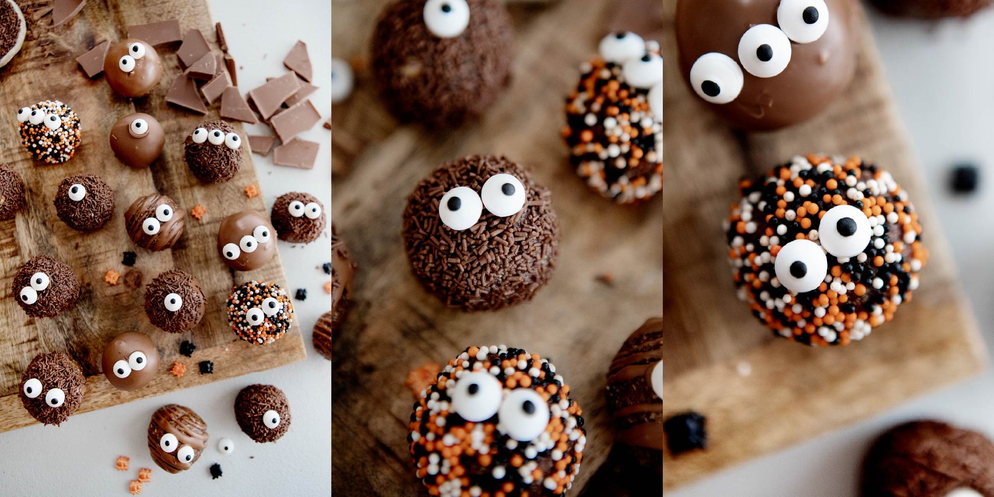 Spooky Monster Halloween Balls
