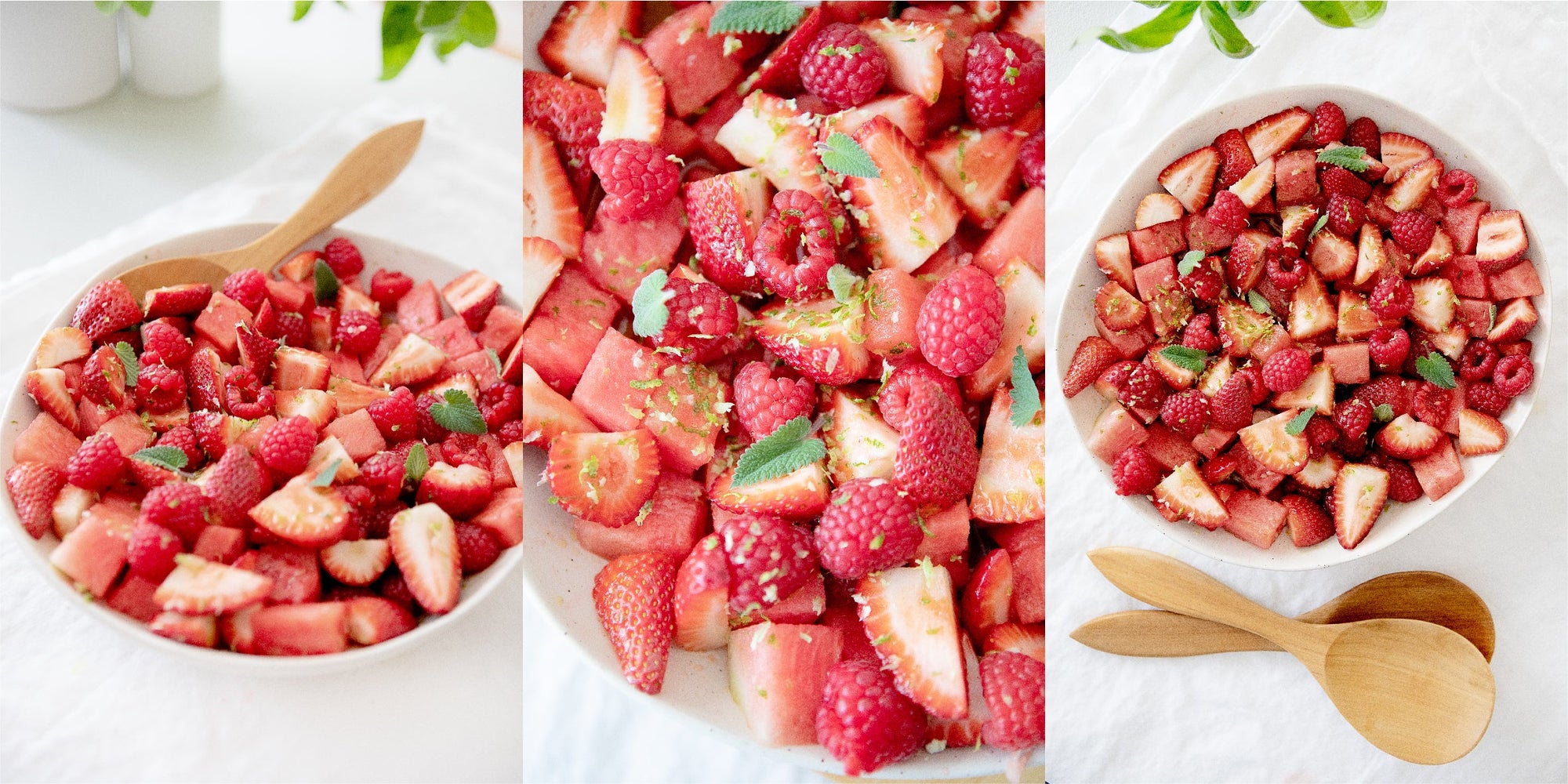 Spring Citrus berry + watermelon salad