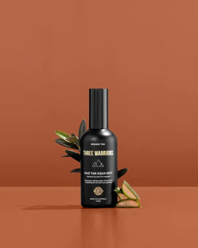 Three Warriors Face Tan Aqua Mist