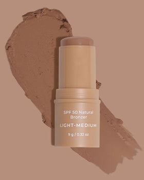 SPF 50 Natural Bronzer - Medium-Dark
