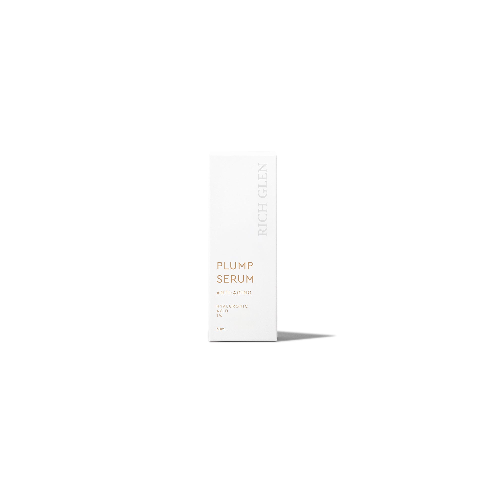 Rich Glen | Plump Serum 30ml | Hyaluronic Acid 1% | Unscented Face Oil