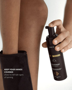 Three Warriors Eco Friendly Tan Mitt