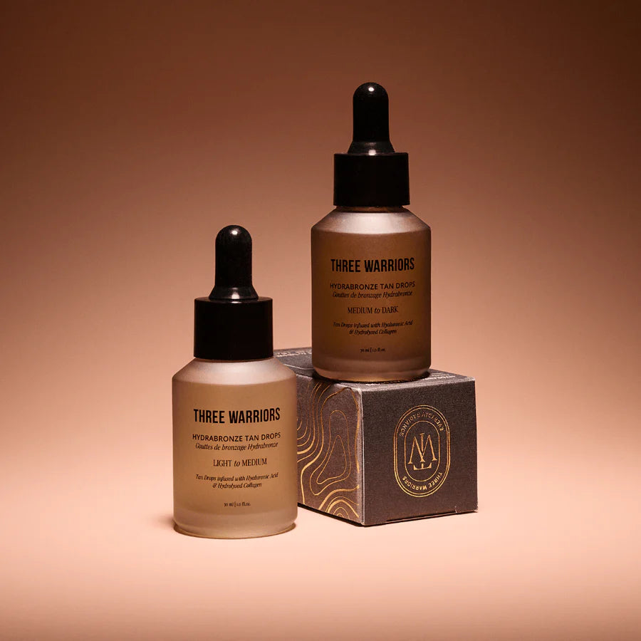 Three Warriors Hydrabronze Tan Drops