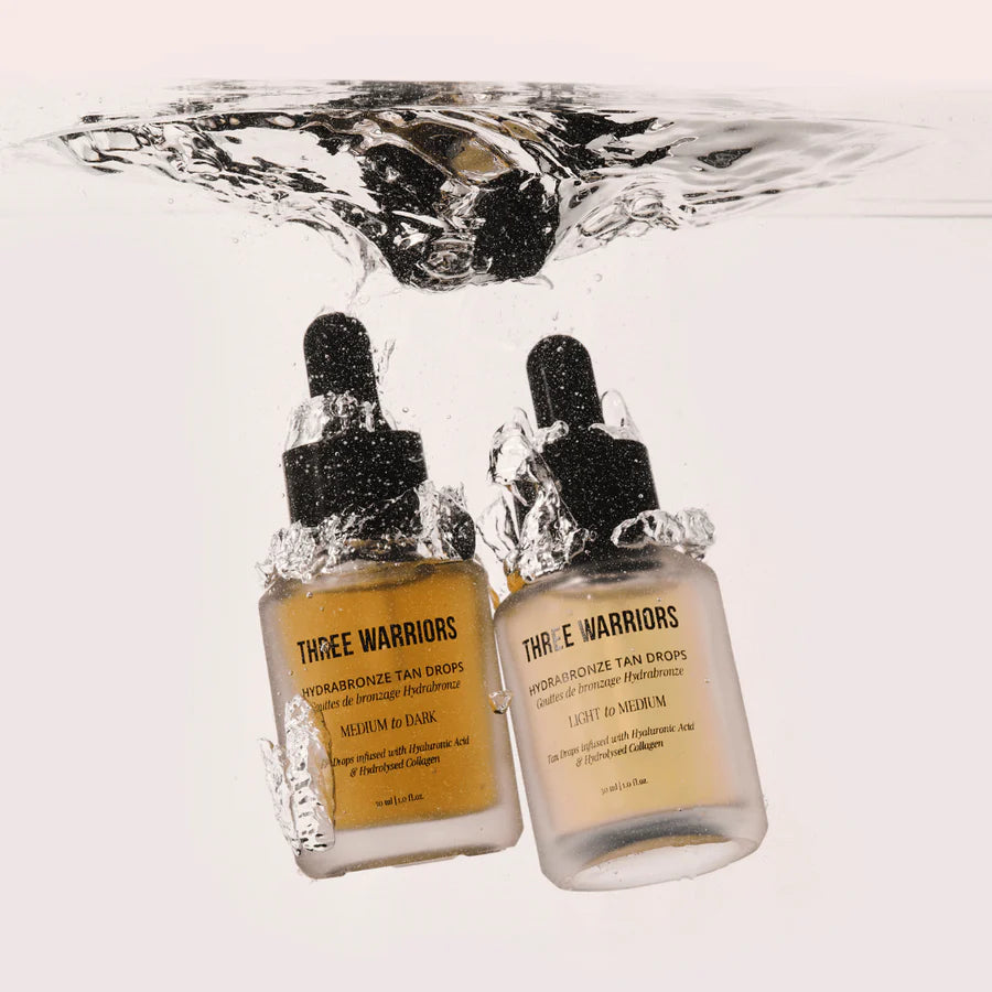 Three Warriors Hydrabronze Tan Drops