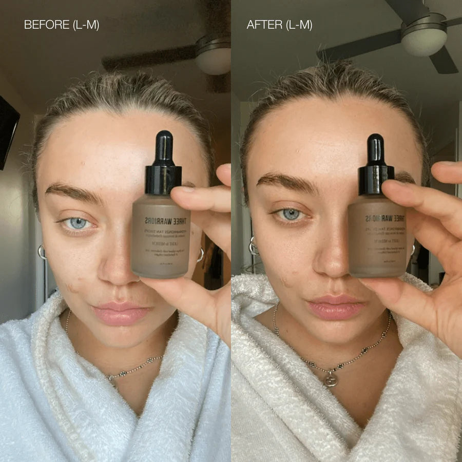 Three Warriors Hydrabronze Tan Drops
