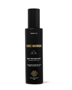 Three Warriors Body Tan Aqua Mist