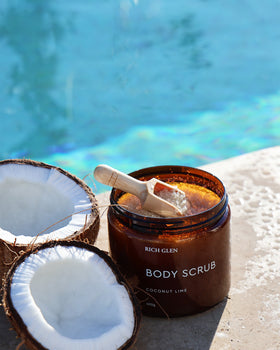 Body Scrub Coconut Lime