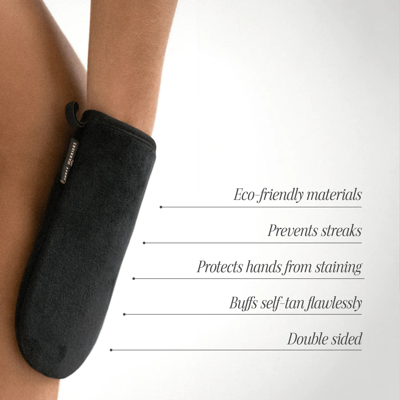 Three Warriors Eco Friendly Tan Mitt