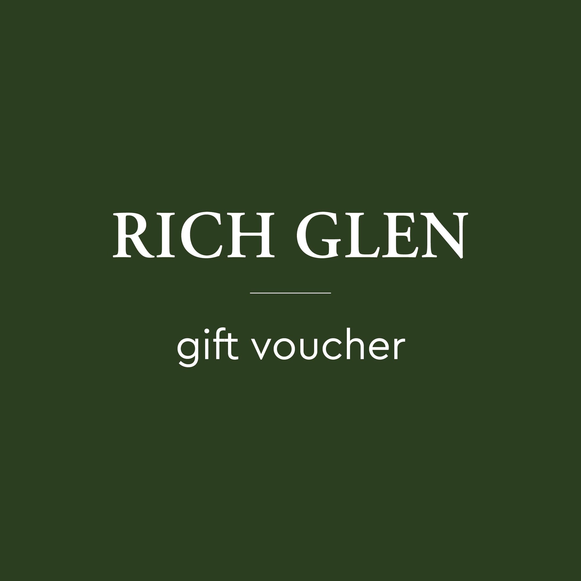 Rich Glen Gift Voucher