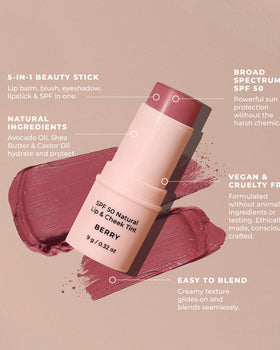 SPF 50 Natural Lip & Cheek Tint