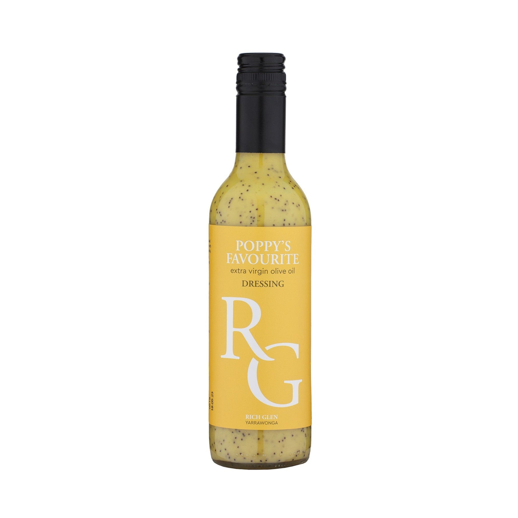 Rich Glen | Poppy's Favourite Dressing 375ml | Extra Virgin Olive Oil Dressing Rich Glen | Poppy's Favourite Dressing 375ml | Extra Virgin Olive Oil Dressing