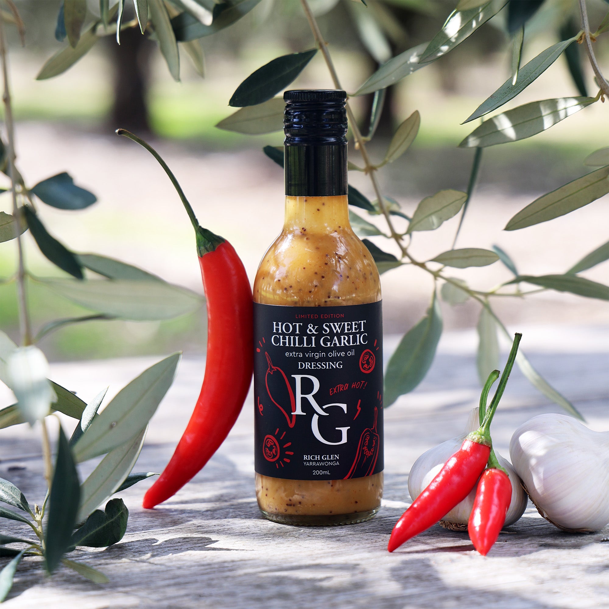 Hot & Sweet Chilli Garlic Dressing