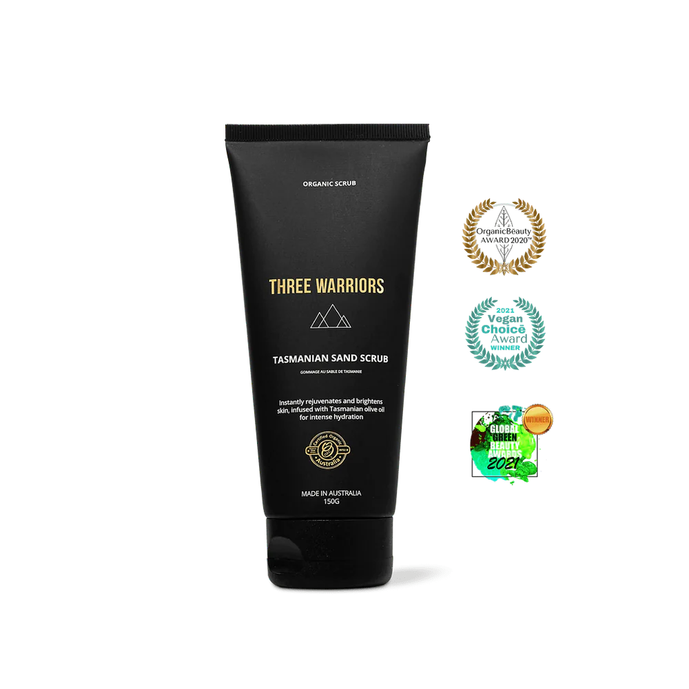 Three Warriors Exfoliating Tasmanian Sand Scrub
