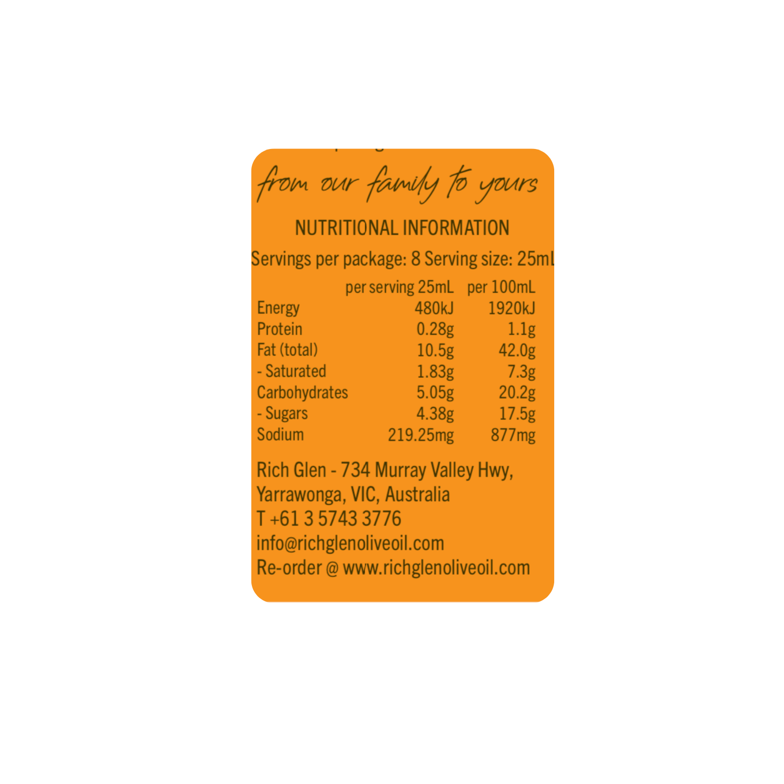 Blood Orange Fig Dressing