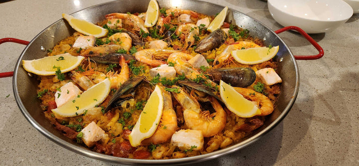 Kathy's Spanish Seafood Paella