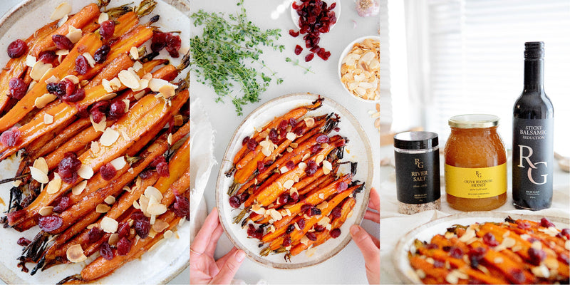 Cranberry & Honey Roasted Carrots