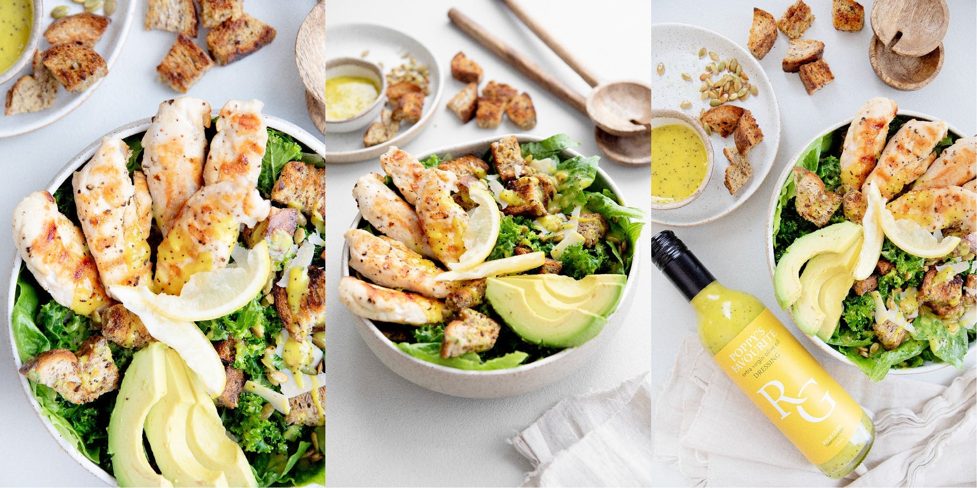 Easy Chicken Caesar Salad