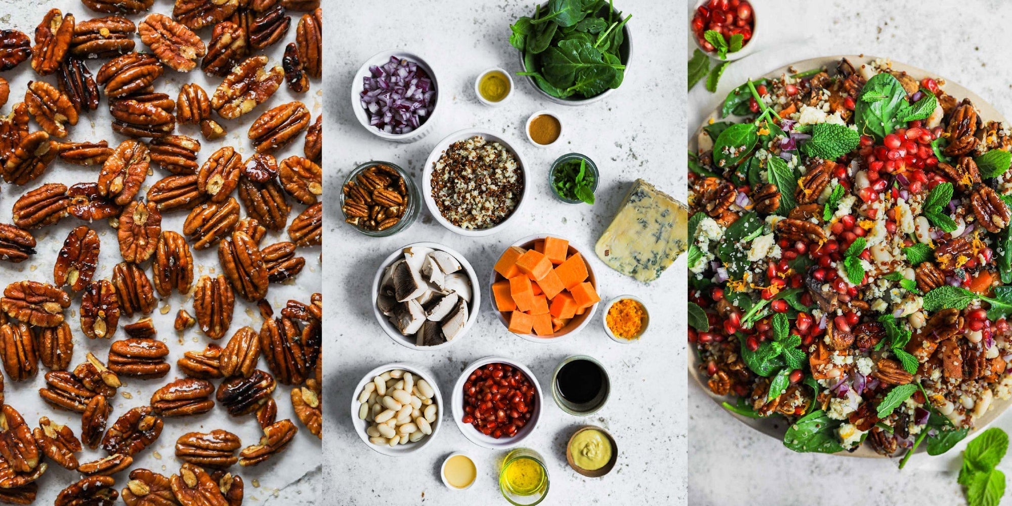 Rich Glen Sticky Balsamic Christmas Salad