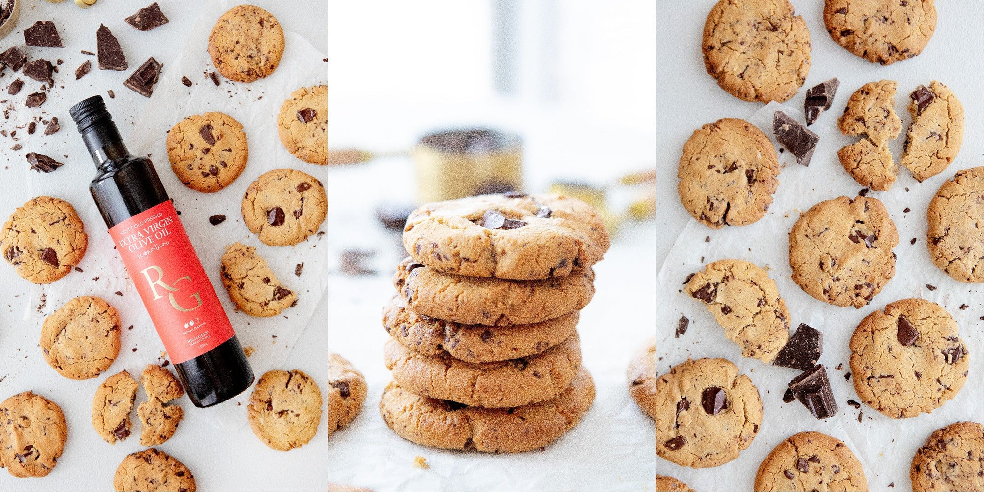 Olive Oil Choc Chunk Cookies