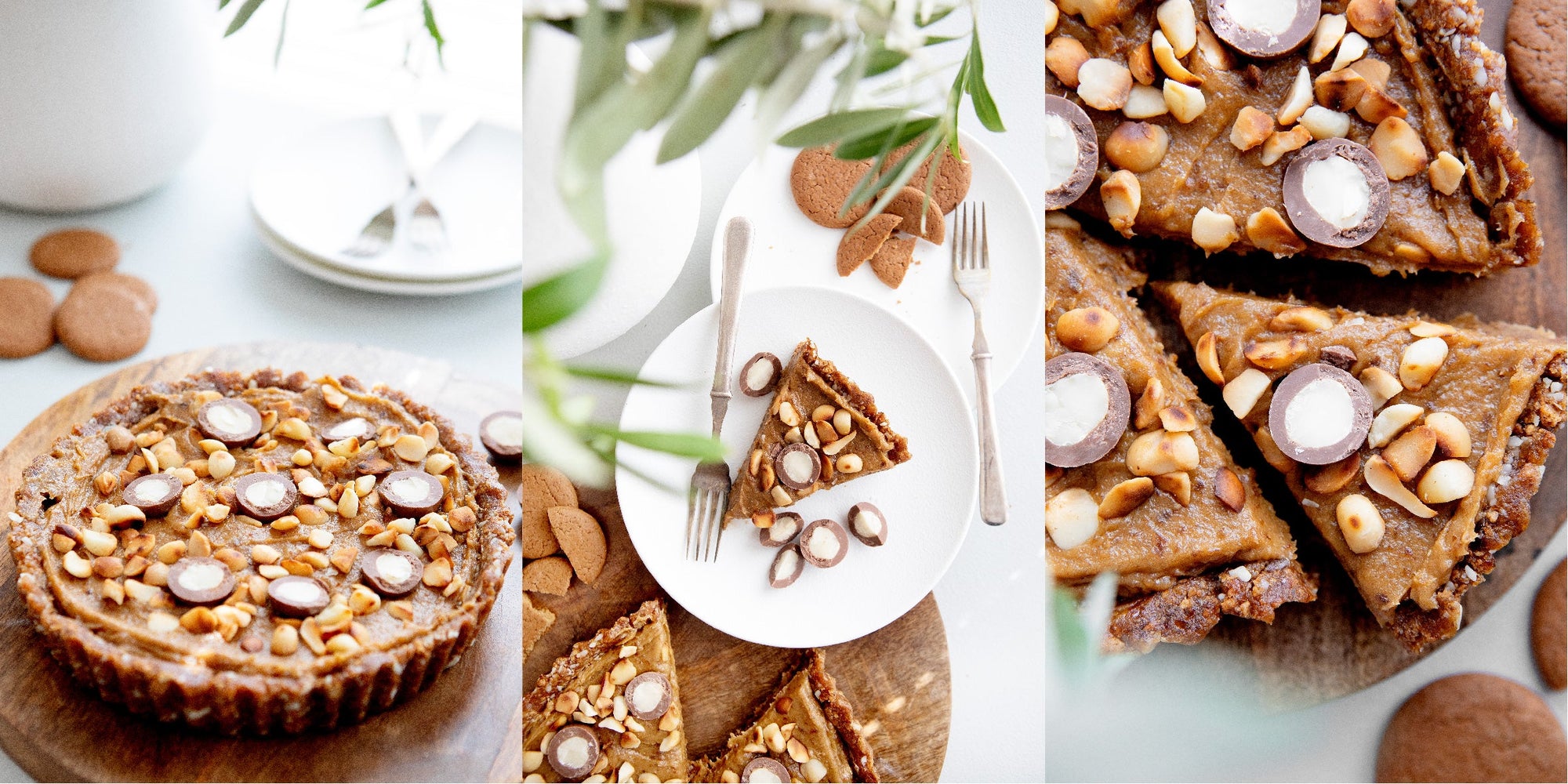 Gingernut Caramel Tart