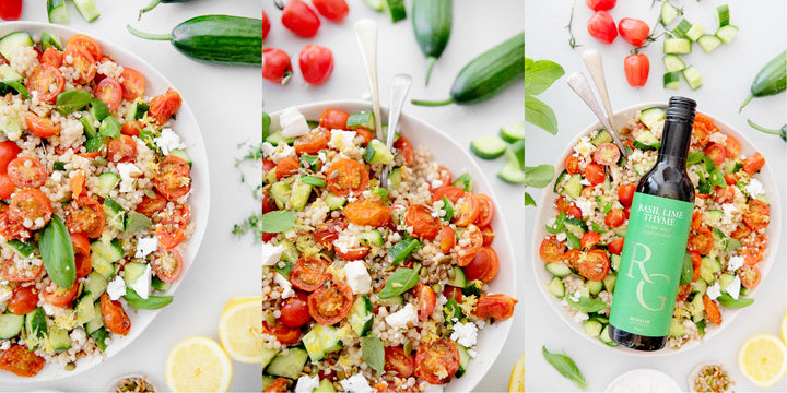 Tomato Pearl Cous Cous Salad