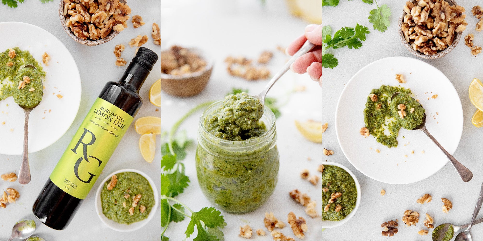 Homemade Walnut Pesto