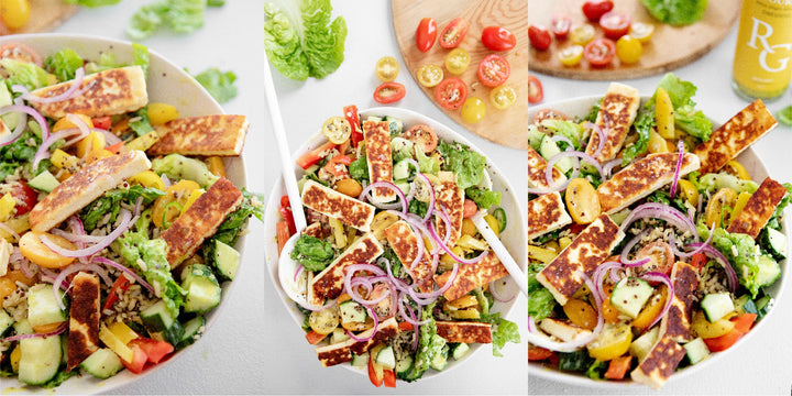 Summer Bliss Haloumi Quinoa Salad
