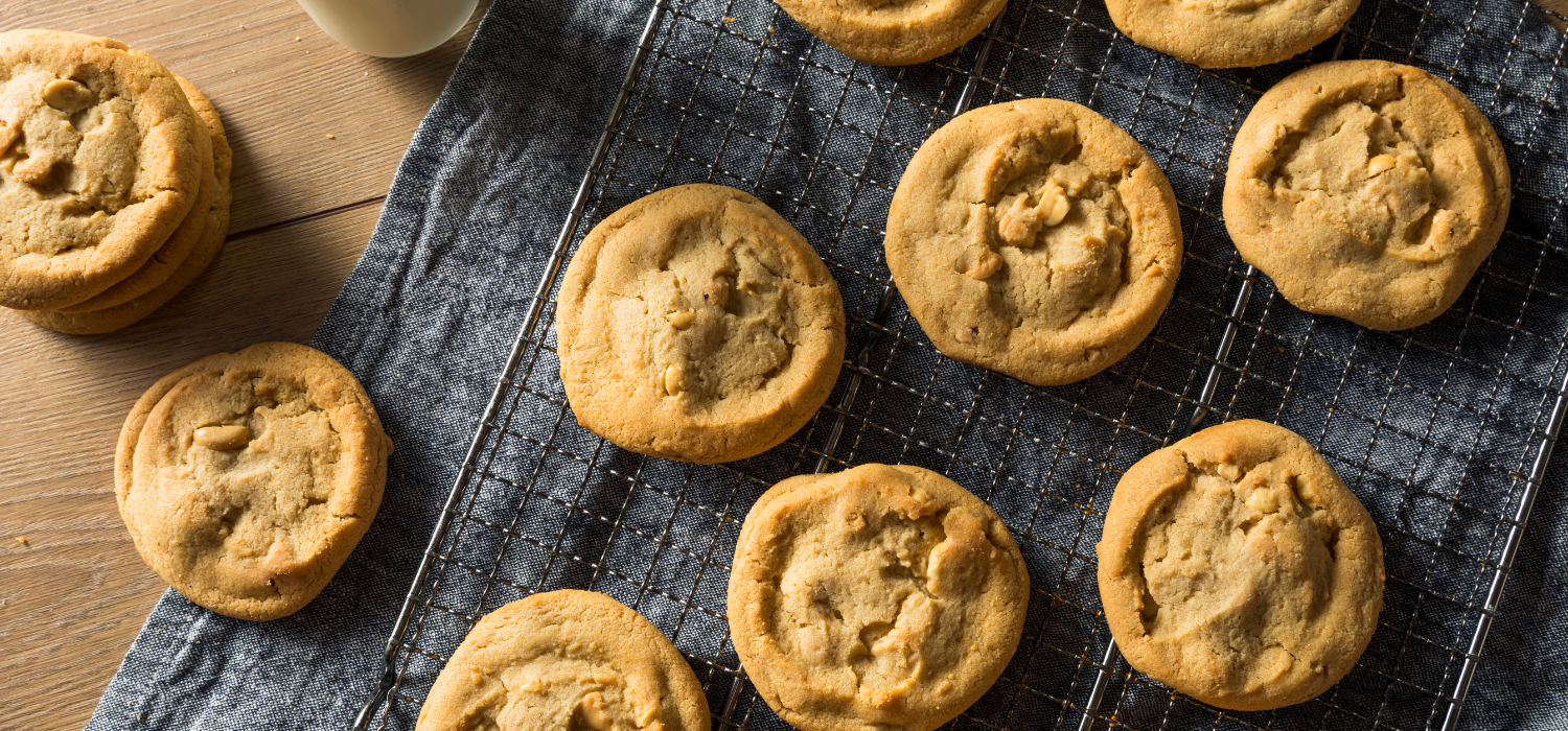 Vegan EVOO Peanut Butter Biscuits