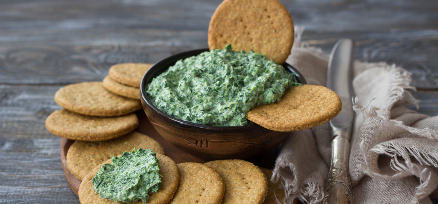 Spinach, Basil & Cashew Dip