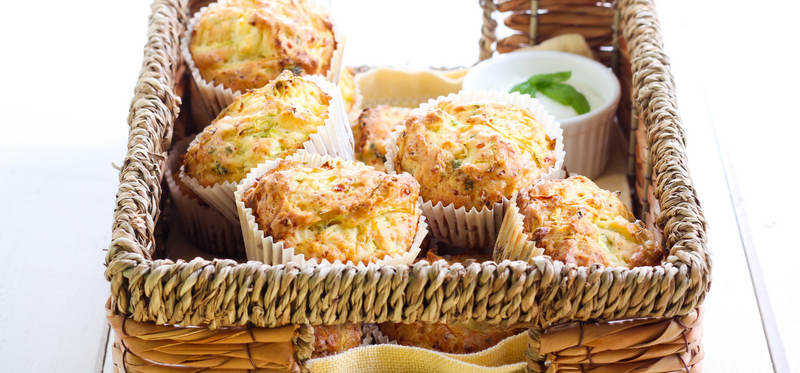 Zucchini Savoury Muffins