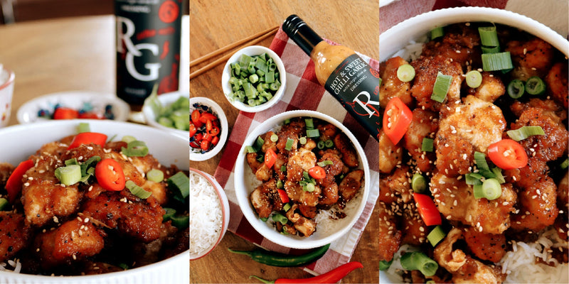Hot & Sweet Chilli Garlic Chicken