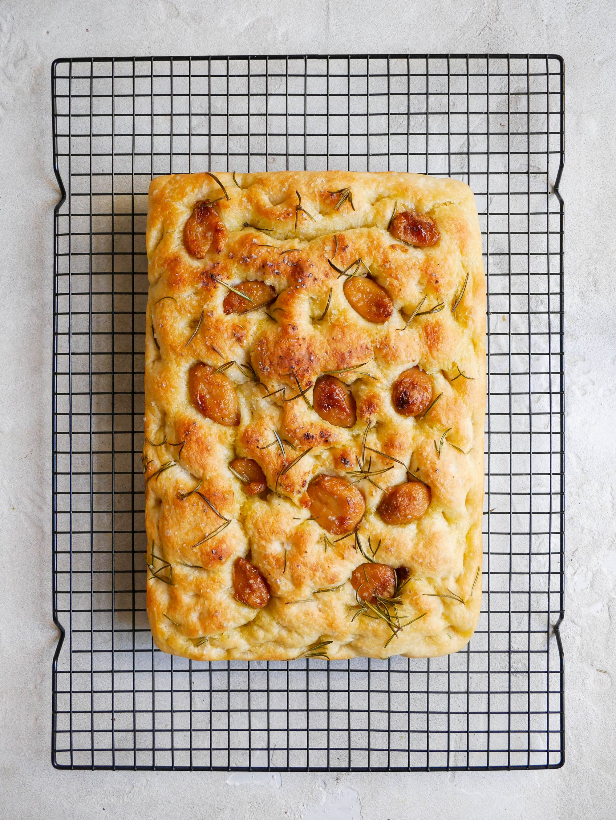 Wild Garlic Confit & Rosemary Focaccia