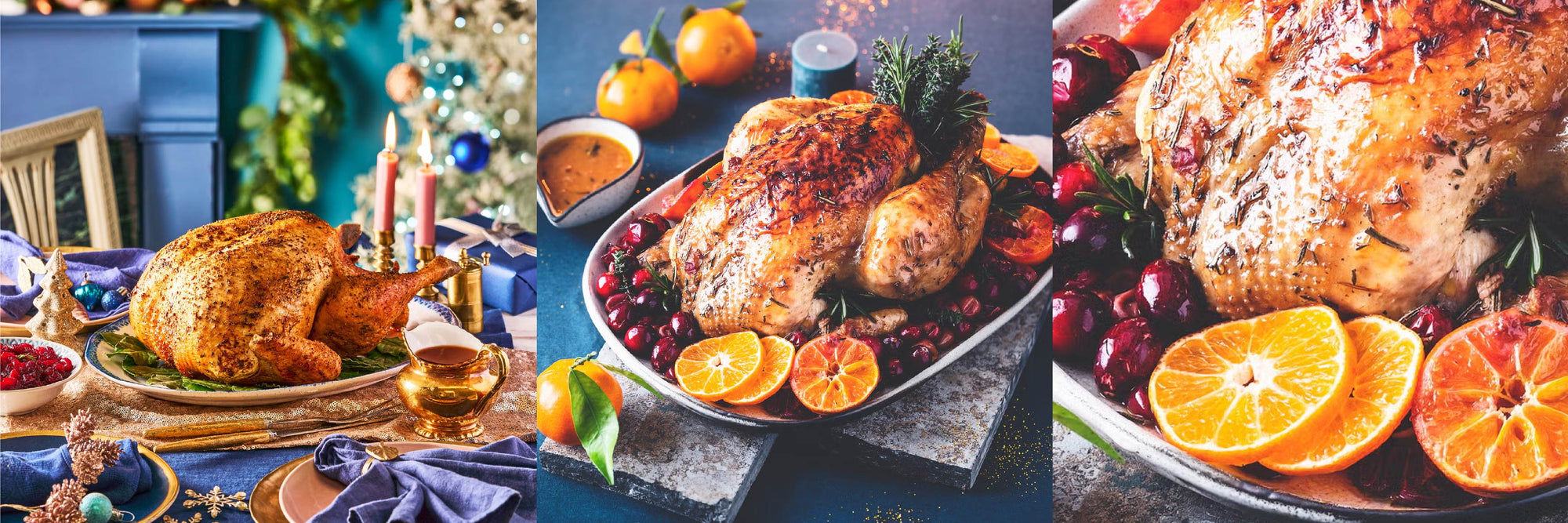 Festive Christmas Turkey Orange & Olive Stuffing