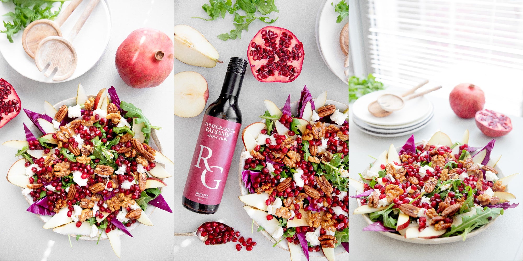 Pear & Pomegranate Christmas Salad