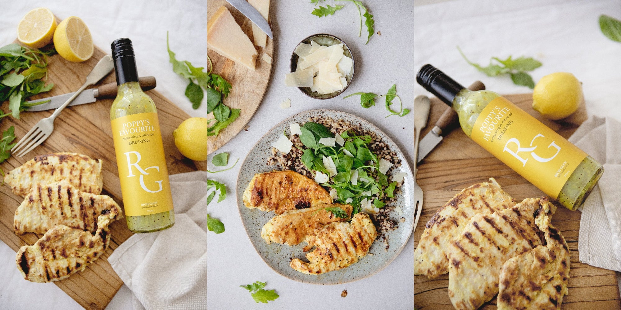 Marinated Chicken w/ Poppy's Favourite Dressing