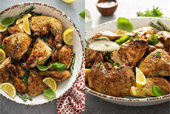 Greek style lemon & herb chicken