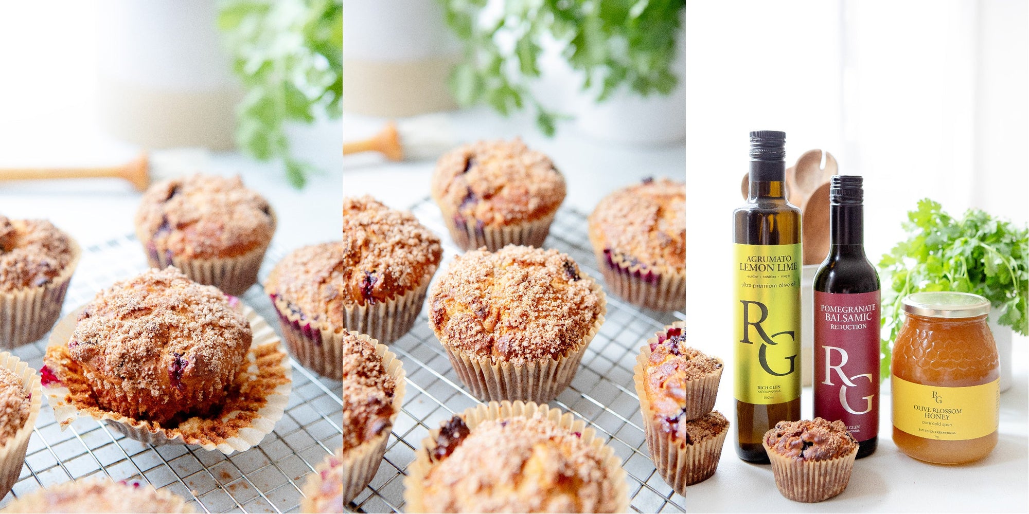 Blueberry Streusel Muffins