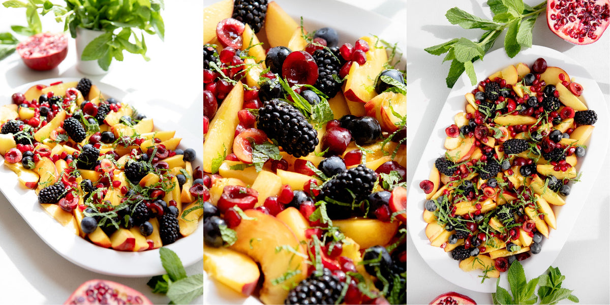Christmas Fruit Summer Salad