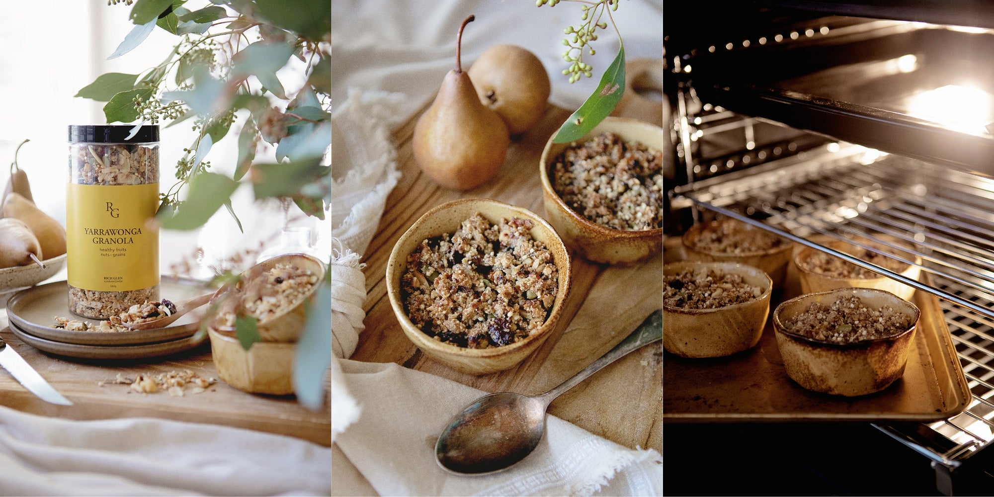 Maple Granola Crumble