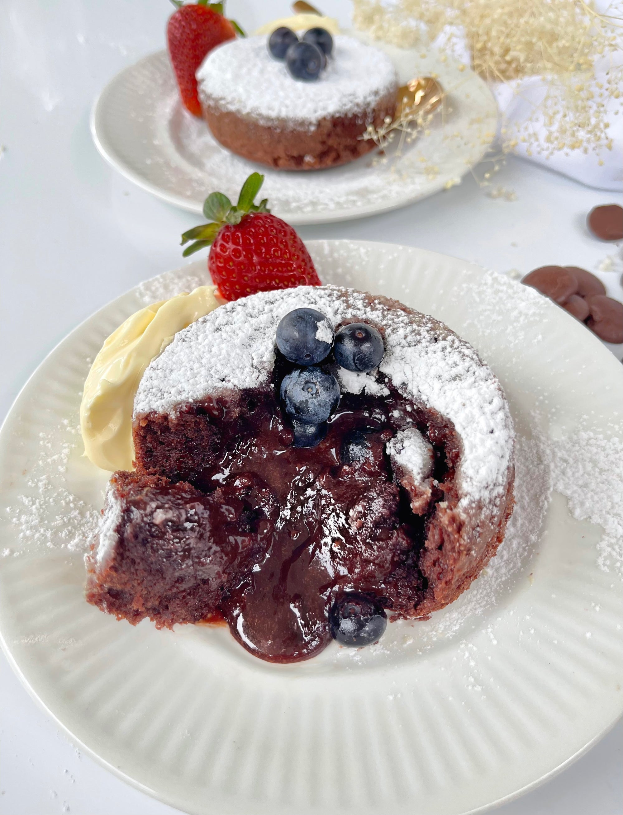 Sugar Free Chocolate Lava Cake