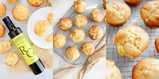 Zesty Mango & White Choc Muffins