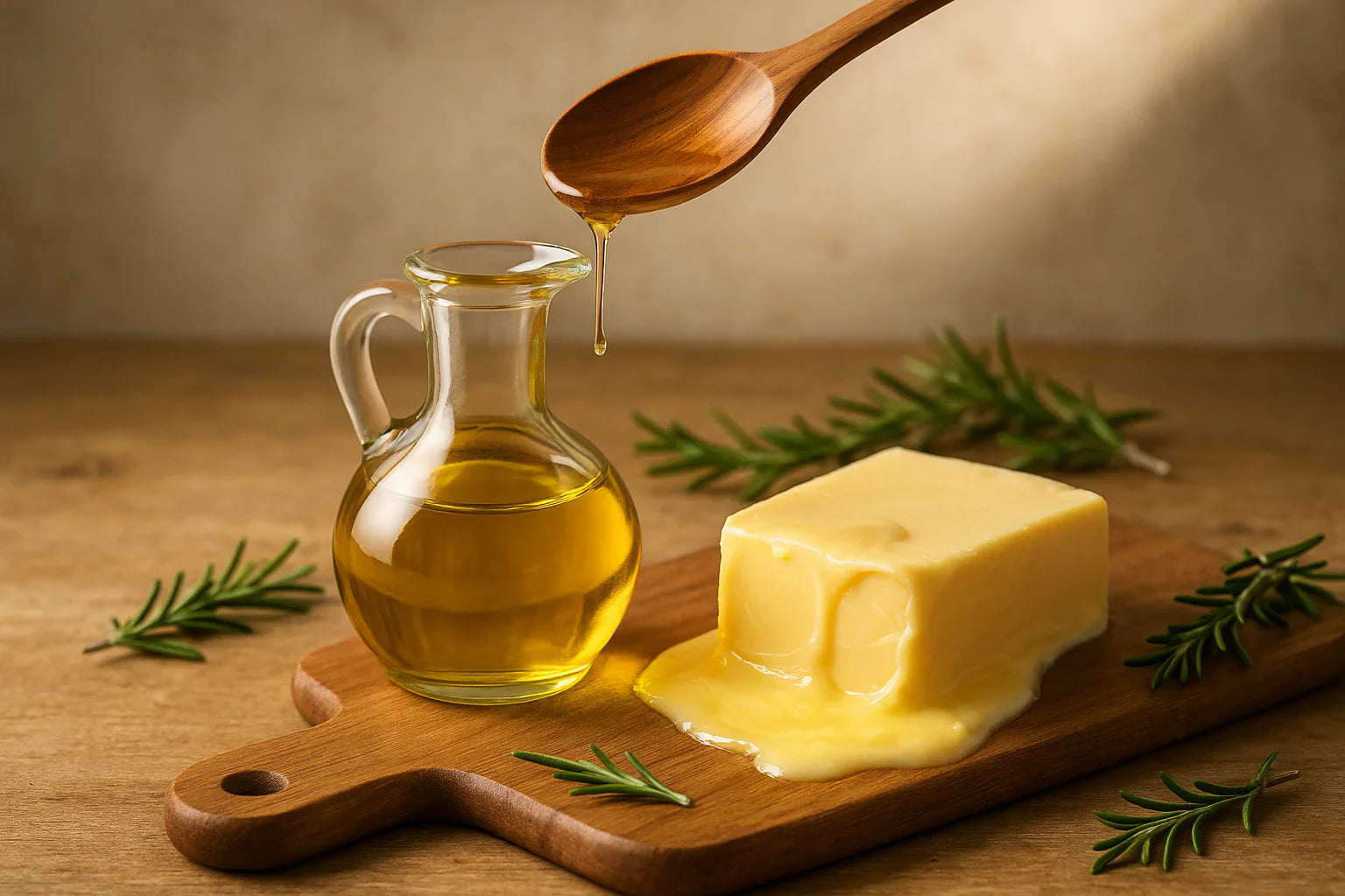 Swap Butter for Extra Virgin Olive Oil in Your Cooking & Baking