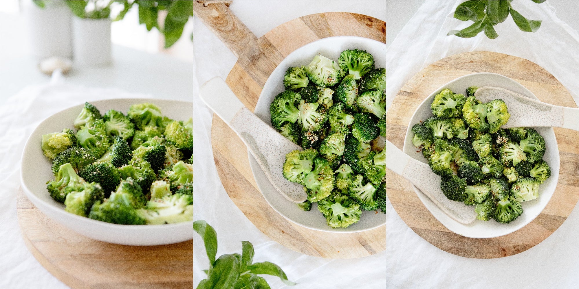 Native Citrus broccoli with Dukkah