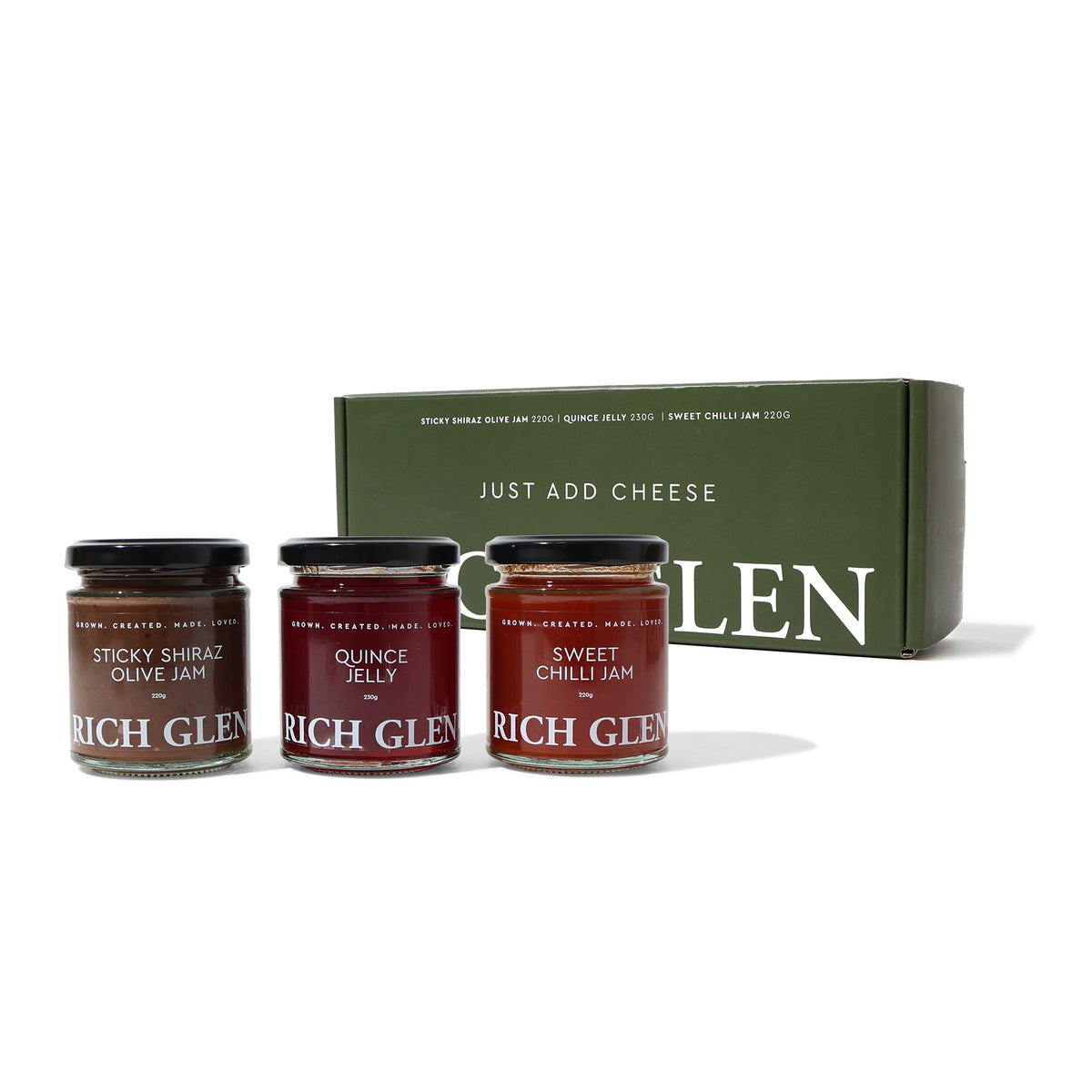 Just Add Cheese Jam Trio