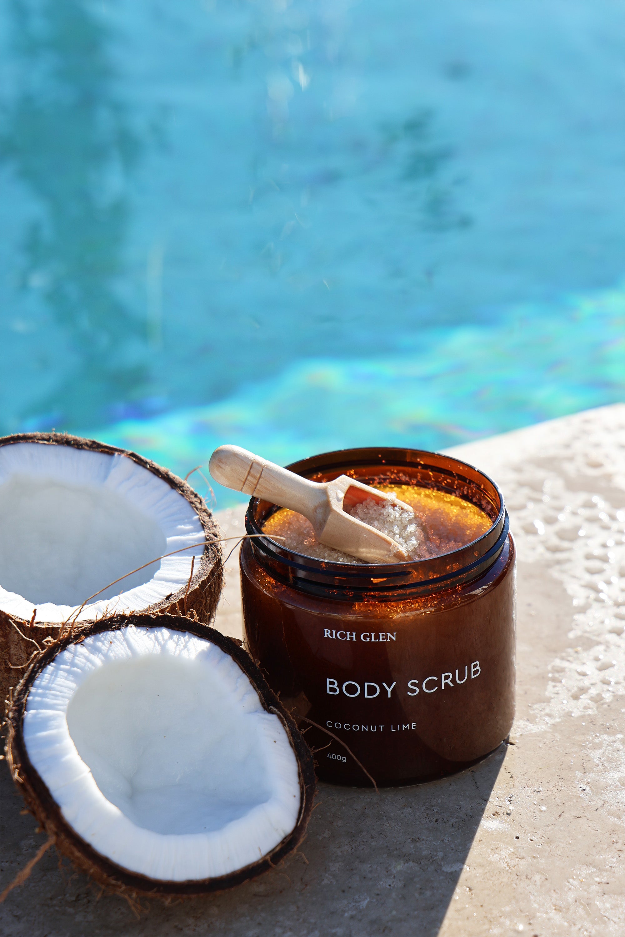 Body Scrub Coconut Lime